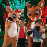 Natal do SeaWorld Texas com Rudolph, a Rena do Nariz Vermelho