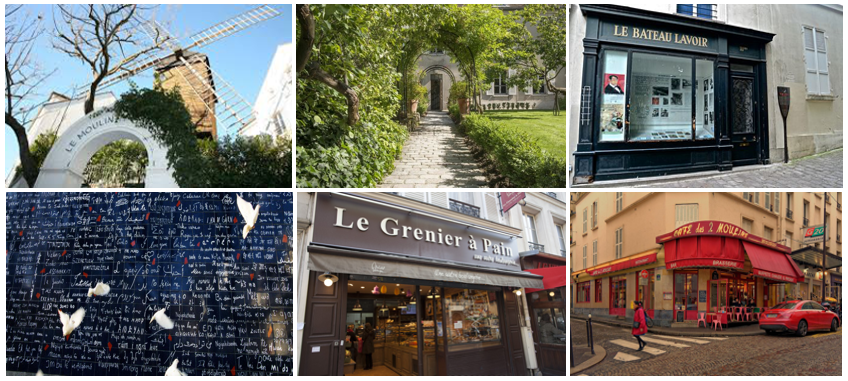 montmartre outros lugares