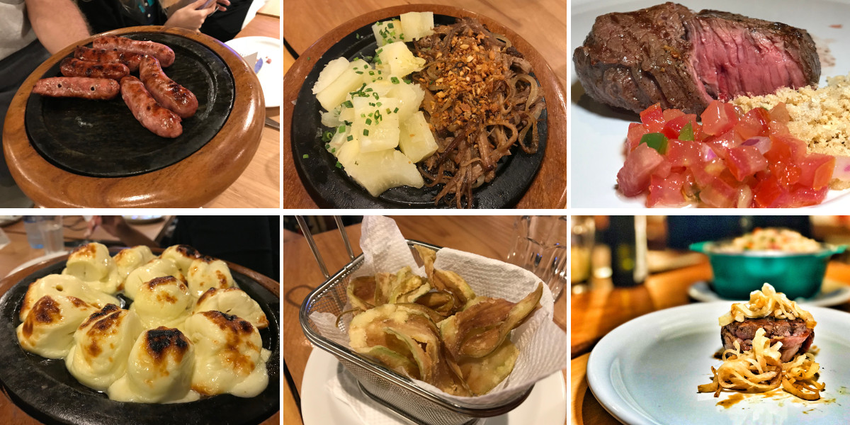 petiscos e carnes churrasqueira