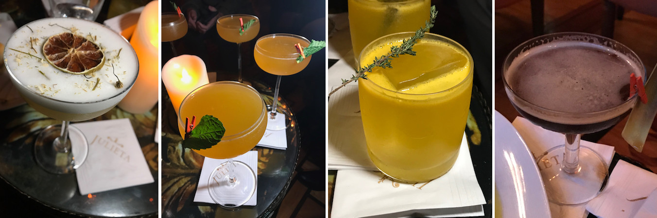 julieta bar drinks