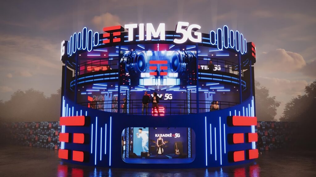 Espaço da TIM no Rock in Rio