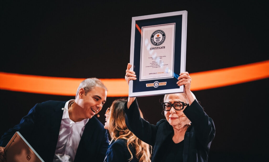 Fernanda Montenegro no Livro dos Recordes
