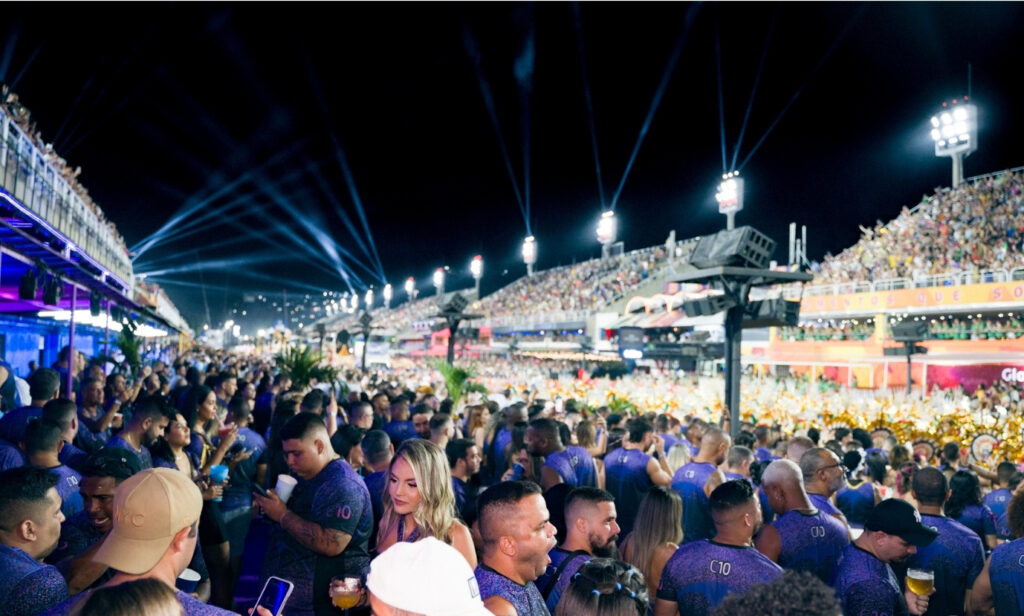 Camarotes na Sapucaí