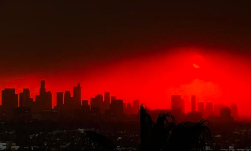 Eventos estão sendo adiados por conta dos incêndios na Califórnia