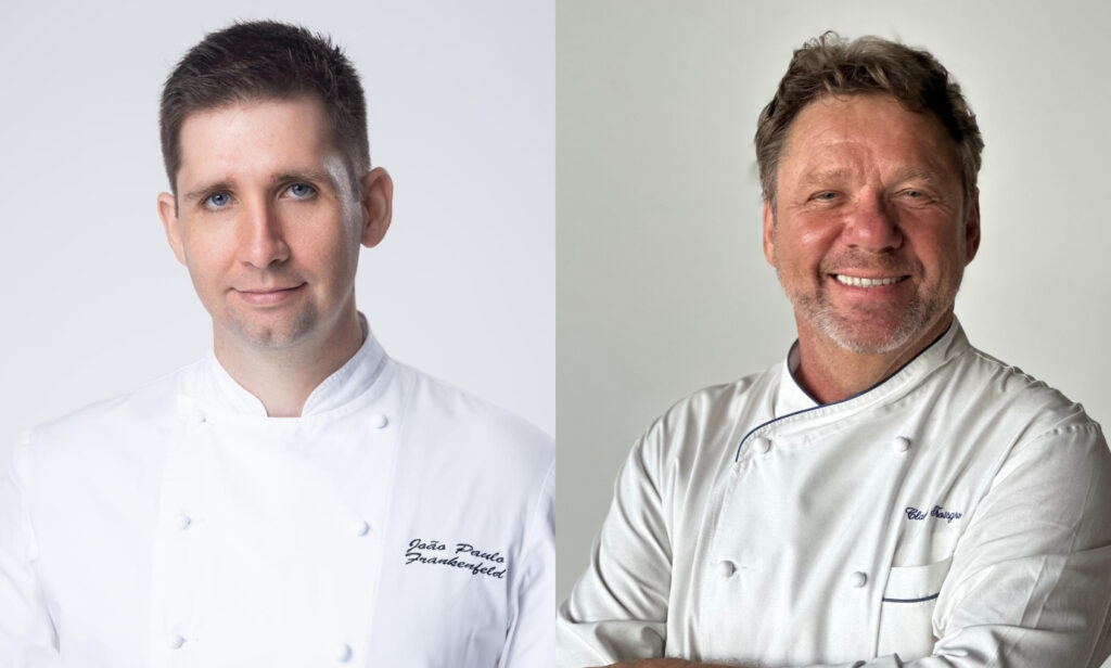 João Paulo Frankenfeld recebe Claude Troisgros