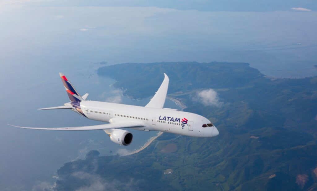 Novas rotas internacionais da Latam