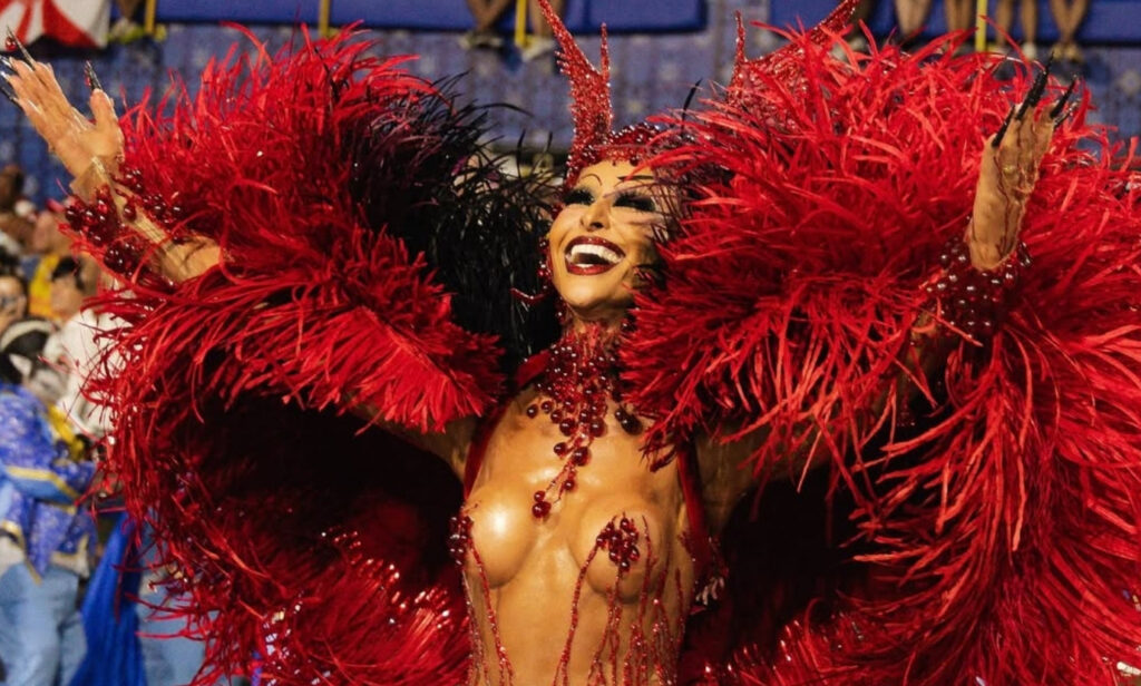 Sabrina Sato na Sapucaí