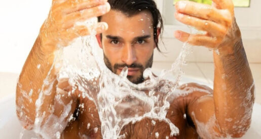 Sam Asghari na Playgirl