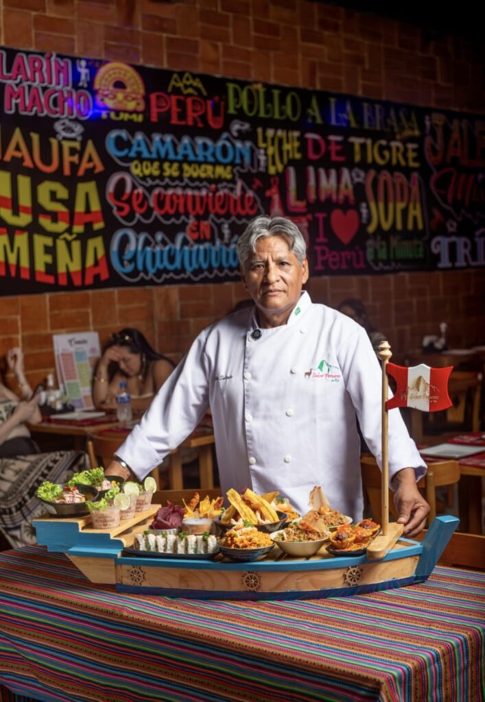 Chef Pablo Salcedo do Sabor Peruano