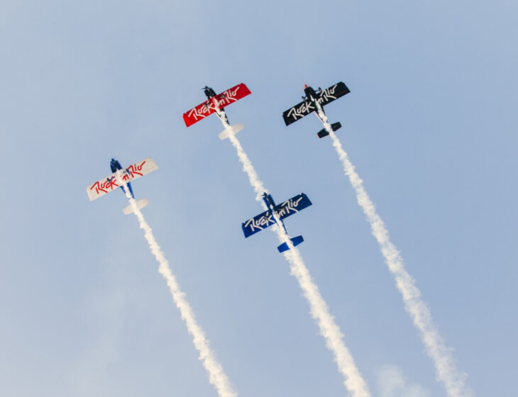 Quanto custa para participar do show de acrobacias a&eacute;reas do Rock in Rio